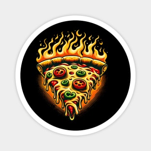 Faming Hot Spicy Pizza Lover Magnet
